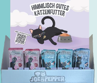 Joe &amp; Pepper Katzenfutter - Jetzt neu im Sortiment