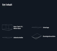 Dennerle Nano Scapers Tank Weißglas 35l