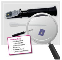 ARKA Refraktometer inkl. LED-Beleuchtung