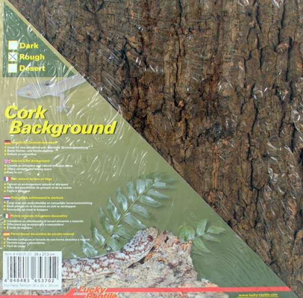Lucky Reptile Cork Background "Grob"