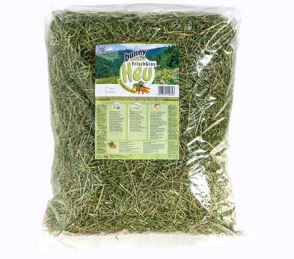 Bunny Frischgras Heu Gartenglück 2kg
