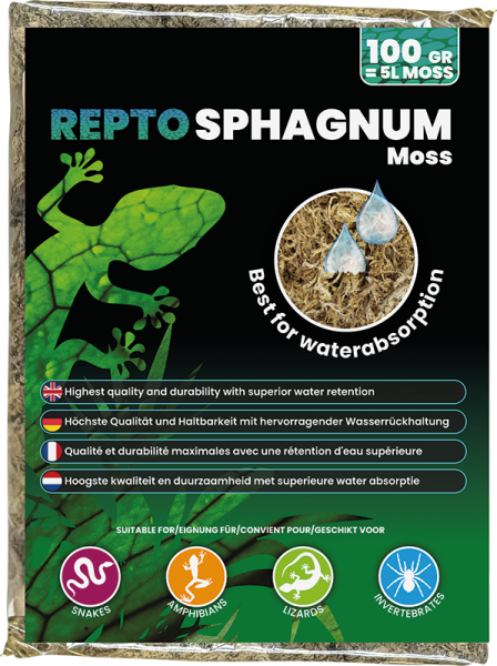 Aquadistri Repto Sphagnum Moos 100G