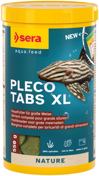 Sera Wels-Tabs XXL Nature 1L