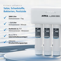 Arka myAqua3800 - Umkehrosmoseanlage, 3800L / Tag