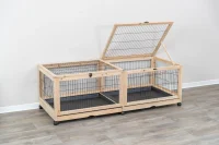 Indoor Gehege, Holz 150x50x60cm