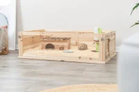 Indoor Gehege, Meerschw., Holz/Kunsstoffv...