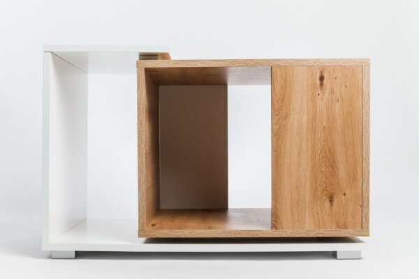 DUO Unterschrank für Terrarien 90x60x50 Weiß -...