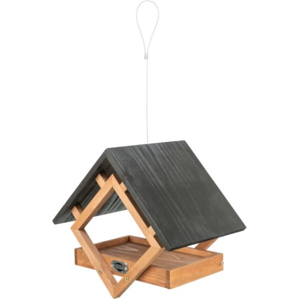 Futterhaus zum Aufhängen, Holz, 28 × 25...
